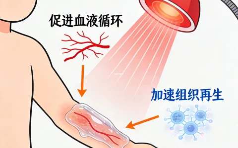 红外线在创⾯治疗中的应⽤科普